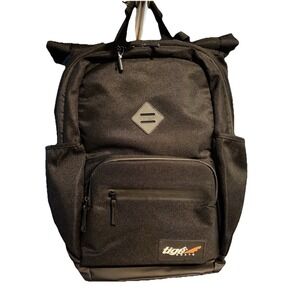 Tige Boats Backpack Roll Top Waterproof Black Travel Outdoor Gear Bag 16"x28"